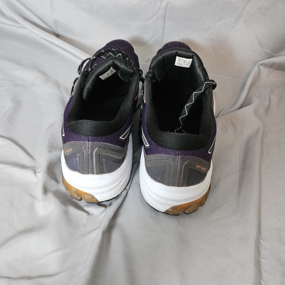ASICS GT-1000 FlyteFoam Women's Running Shoes Size 10‎ Purple Black Orange - Picture 4 of 7